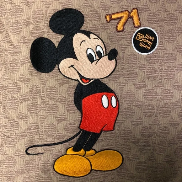 Disney x Coach Mickey Mouse Signature Designer T-Shirt ‘71 - NEW - Picture 4 of 4